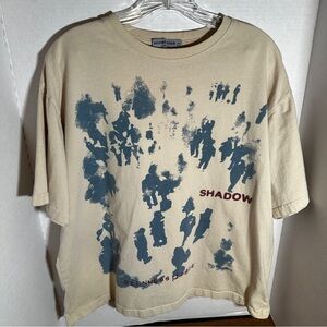Elfric Eden Shadow Print Reenness Image Shirt Size Large